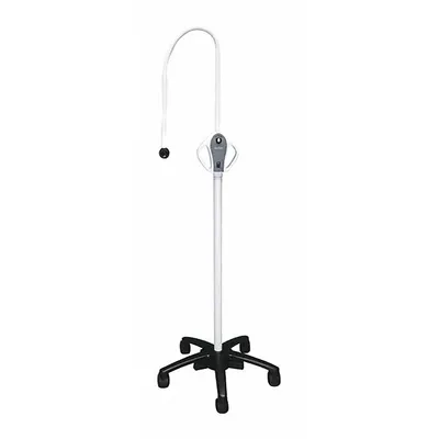 BURTON Exam Light: LED, 20,000 lux @ 16 in, Clamp/Floor Stand, 5200K, 90 CRI, 6 W Watt - Floor-Stand Medical Lights