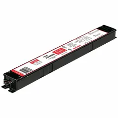 0-10V continuous dimmable ballast for T8 fluorescent lamps. Supports (4) F32T8 lamps with programmed start technology. Operates on 120 to 277V AC input. Suitable for commercial lighting applications requiring adjustable light levels.