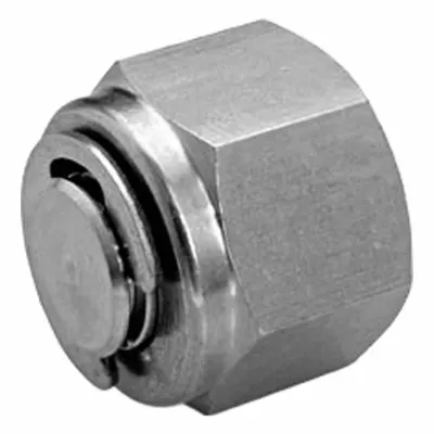 HAM-LET Let-Lok Double-Ferrule Stainless Steel Fitting Plug - Double-Ferrule Stainless Steel Fittings