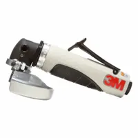3M Air Angle Grinder: 4 in Wheel Dia, 1 hp Horsepower, 12,000 RPM Max. Speed, 12 1/2 in Overall Lg (MPN 28403)