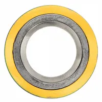 This spiral-wound gasket is designed for 1 in pipe flanges, featuring a graphite filler and 316L stainless steel winding. Its buckle-resistant construction provides reliable sealing in high-temperature and high-pressure piping systems, such as steam, oil, and chemical lines