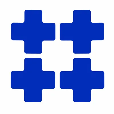 BRADY B-514 Cross-Shaped Floor Marking Tape