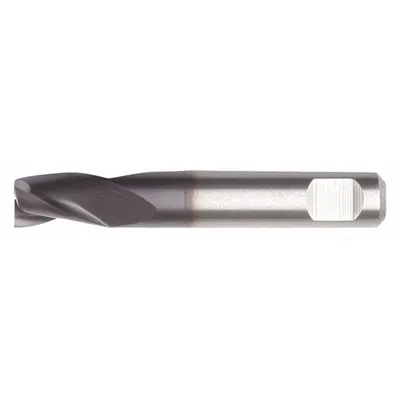 WIDIA HANITA Square End Mill: Carbide, TiAlN Coated, 3 Flute, 3 mm Mill Dia, 5 mm LOC - General Purpose Carbide Square End Mills