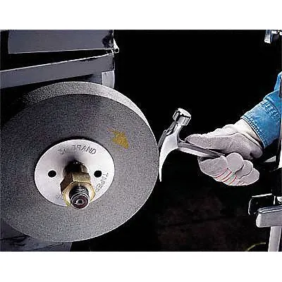 SCOTCH-BRITE X3-WL Convolute Wheel: 6 in Dia x 1 in W - Deburring Wheels for Stainless Steel & Nickel Alloys