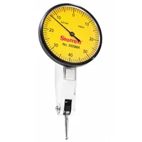 STARRETT Horizontal Dial Test Indicator: 0 mm to 0.8 mm, Horizontal, Metric, 0.01 mm (MPN 3909MA)