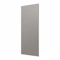HADRIAN Screen: 304 Stainless Steel, Brushed, Silver, 48 in Ht, 24 in Wd, 1 in Thick (MPN 520124-900)