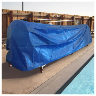 SPECTRUM Reel Cover: 40 3/4 in Overall Ht, 274 1/8 in Overall Lg, 45 1/8 in Overall Wd - Pool Reel Winder Covers
