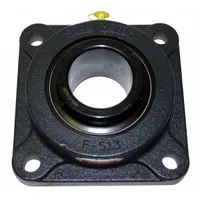 SEALMASTER 4 Bolt Flange Bearing: Radial Ball, 2 3/8 in Bore, Cast Iron, Set Screws, 7 3/8 in Lg (MPN MSF-38)