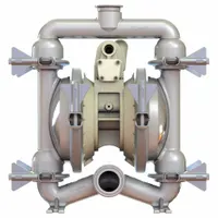 VERSAMATIC Air Operated Double Diaphragm Pump: Stainless Steel, 2 in, Tri-Clamp, 70 gpm (MPN E4SJYXYY0-FP-ATEX)