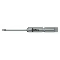 WERA Power Bit: Power Bit, T8 Bit Size, Imperial, Torx® Head, TX 8x70 Bit Industry Size, Std, Power (MPN 05332609001)