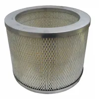 SOLBERG Filter Element: Paper, 7.68 in Overall Ht, 7 11/16 in Inside Dia, 10 in Outside Dia, 856