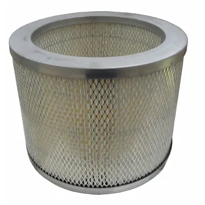 SOLBERG Filter Element: Paper, 7.68 in Overall Ht, 7 11/16 in Inside Dia, 10 in Outside Dia - Air Filter Replacement Elements