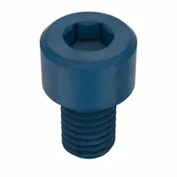 M8x1.25 metric standard socket head cap screw, 12 mm length, right-hand thread, 6 mm drive size. Made of alloy steel with blue phosphate finish. Suitable for fastening components in machinery, equipment, and structural assemblies. Supplied in a 50-piece pack
