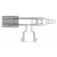 BEING SCIENTIFIC Discharge Valve: 12 in Overall Lg, 9 in Overall Wd, 5 in Overall Ht (MPN P205L9)