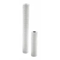 FULFLO Water Filter Cartridge: 10 micron, String Wound, 15 gpm, Rayon, 30 in Overall Ht, 6 PK (MPN E19R30)