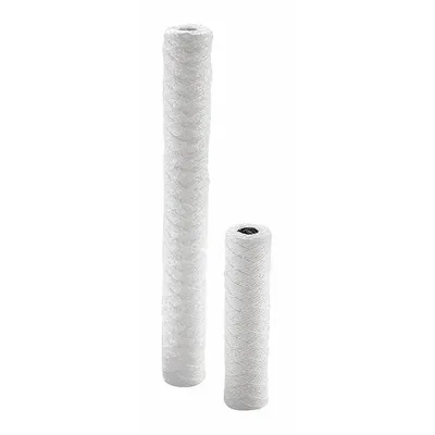 FULFLO Water Filter Cartridge: 10 micron, String Wound, 15 gpm, Rayon, 30 in Overall Ht - String & Blanket Wound Water Filter Cartridges