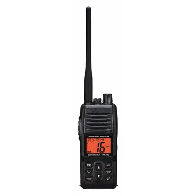 STANDARD HORIZON Handheld Two Way Radios: VHF, Analog, 5 W, 1,065 Channels, Alphanumeric - Handheld Marine Radios