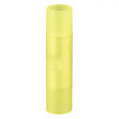 PANDUIT Butt Splice Connector: Yellow, Nylon, For Wire Size 12 AWG – 10 AWG, 600 V - Insulated Butt Splice Connectors