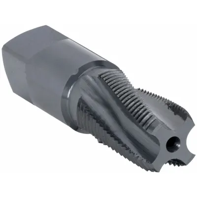 OSG Pipe and Conduit Thread Tap: 3/4"-14 NPT/ANPT, 5 Flute - Short-Projection Spiral-Flute Pipe Taps