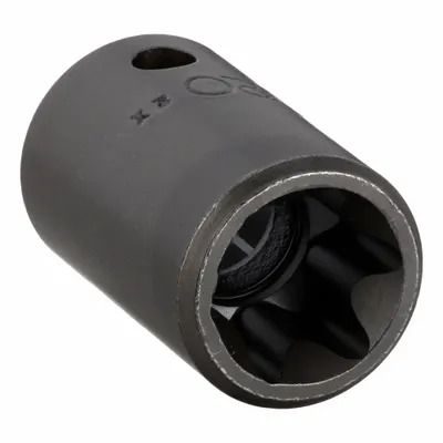 PROTO Impact Socket: 1/2 in Drive Size, Torx, E20 Socket Size, External Torx - 1/2" Drive External Torx Impact Sockets