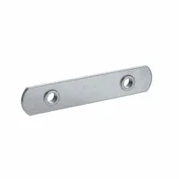Economy T-Nut: 5/16"-18 Size, For 0.4 in Slot Wd, 15 Series/40 Series, Double, Steel, 4 PK (MPN 096E15U5/16-18S01)