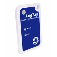 LOGTAG Data Logger: 0%to 100% Relative Humidity Measured, -40°F to 185°F, -40°C to 85°C, HAXO-8, USB