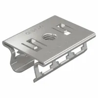 Threaded Receiver: 7/8 in x 13/16 in For Strut Channel Size, Spring Steel, Smart-Receiver (MPN DS-TR38-BPT/50)
