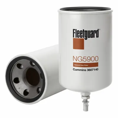 FLEETGUARD NG5900 Spin-On Fuel Filter, 3 11/16 in Outside Dia, Gasoline - Spin-On Fuel Filters