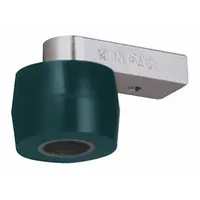 DYNABRADE Contact Arm: 1 in Belt Wd, 18 in Belt Lg, Dynangle Series, 1 1/2 in Wheel Dia, Radiused (MPN 14263)