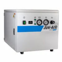 JUN-AIR Electric Air Compressor: Enclosed, Oil Free, 3/4 hp, 1.6 cfm, 116 psi Max Op Pressure (MPN 1069060)
