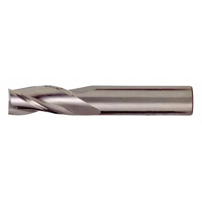 CLEVELAND Square End Mill: Carbide, TiAlN Coated, 3 Flute, 9/16" Mill Dia, 1-1/4" LOC - General Purpose Carbide Square End Mills