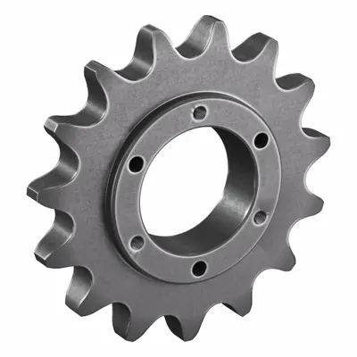 TRITAN Bushed Roller Chain Sprocket: For 120 Chain, 15 Teeth, 7.215 in Pitch Dia - Size 120 Bushed-Bore Roller Chain Sprockets