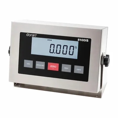DORAN Intrinsically Safe Scale Indicator: 6 3/4 in Overall Ht, 10 in Overall Lg - Material Handling