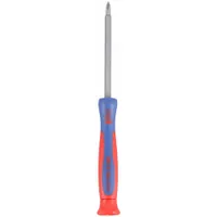 WESTWARD Multi-Bit Screwdriver: Phillips/Slotted Tip, #0/ST1/8 in Tip Size, 2 Tips, 6 in Overall Lg (MPN 401L67)
