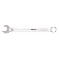 WESTWARD Combination Wrench: Alloy Steel, Chrome, 19 mm Head Size, 9 3/4 in Overall Lg, Offset (MPN 36A234)