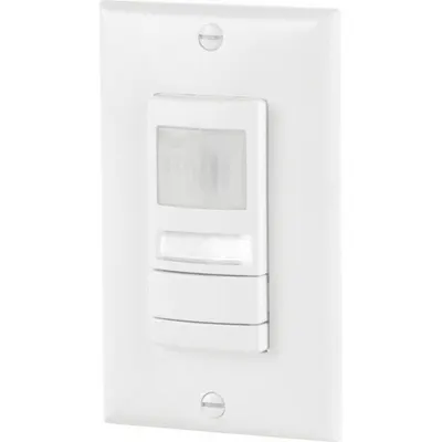 SENSOR SWITCH Occupancy Sensor: Occupancy/Photocell, Fluorescent/Incandescent/LED, Hard Wired - Occupancy Sensors