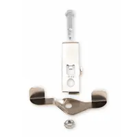 E.R. WAGNER Caster Brake Kit: Side Pedal, Lock Not Included, For 4 in Wheel Dia., Steel, Right Side (MPN 3F000156498R)