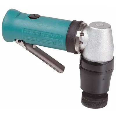 DYNABRADE Air Orbital Sander: 1 1/4 in Disc, Pressure Sensitive Adhesive, 1/8 in Orbit - Non-Vacuum Random Orbital Sanders