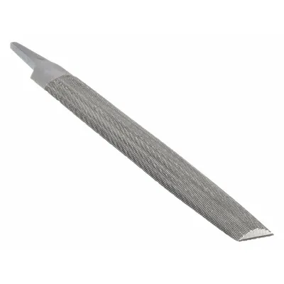 WESTWARD Half Round File: Double-Cut, Safe Edge Cut, Smooth Cut, 12 in Lg without Tang - Double-Cut Half-Round Files