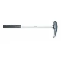 Steel bead breaking wedge with a duck-billed design, 32 inches overall length. Used to break the bead seal on truck tires, separating the tire from the rim for repair or replacement. Suitable for heavy-duty applications in fleet maintenance and tire service