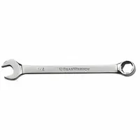 GEARWRENCH Combination Wrench: Alloy Steel, Chrome, 13 mm Head Size, 7 in Overall Lg, Std (MPN 81761)