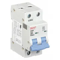 DAYTON IEC Supplementary Protector: 32 A Amps, 7.5kA at 480V AC, Screw Clamp, NDB2-63, 480V AC, C (MPN 5ZVA8)