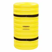 APPROVED VENDOR Column Protector: 6 in, 4 in, 6 in, 4 in, Round/Square, 42 in Overall Ht, HDPE (MPN 1704)