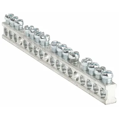 SQUARE D Ground Bar Kit: 225 A Amps, For Use With Square D QO, HOM - Square D Ground Bar Kits
