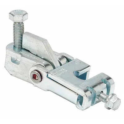 TOLCO Fast Attach Swivel Brace: Carbon Steel, 2 1/4 in Ht, 5 1/8 in Lg - Rigid Seismic Bracing
