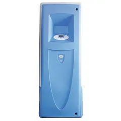 This water purification system produces Type II water from a potable mains supply at a flow rate of 120 L/hr. It removes organics and delivers water with a resistivity of 10 Mohm.cm at 25°C. The unit operates on 100-240V AC and connects via a 1/2" NPT feed connection. Typical applications include laboratory rinsing, feed to clinical analyzers, and general laboratory use requiring high-purity water.