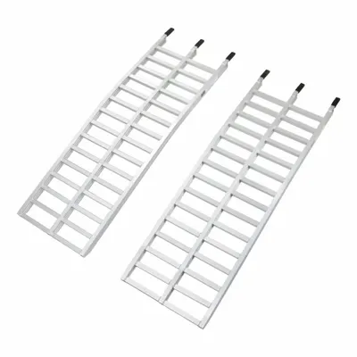 BLACK WIDOW Automotive Loading Ramp: 1.5 ton Load Capacity, Non-Folding, Aluminum - Vehicle Loading Ramps