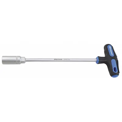 WESTWARD Solid Round Shank Nut Driver: T-Handle, Metric, Without Magnetized Tip - Standard Nut Drivers
