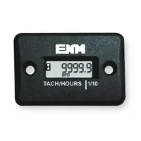 ENM Hour Meter: Hour Meters, Front Panel Mounting, Digital, 1 3/8 in x 2 1/8 in, ISO 9001:2000, LCD (MPN PT15E2)