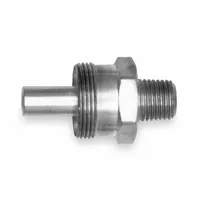 TRAMEC SLOAN Male Insert Fitting: NPT, Brass (MPN 2ZJG7)